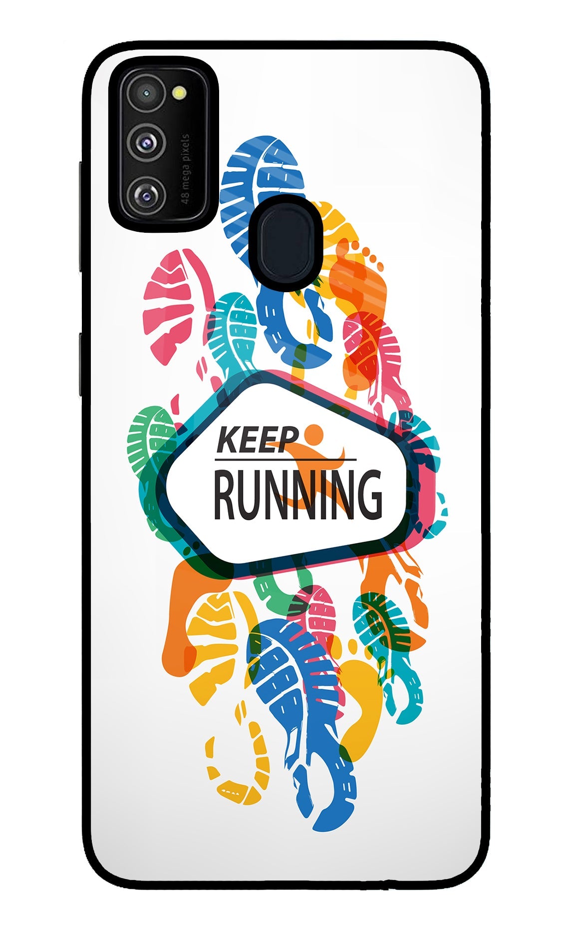 Keep Running Samsung M30s Back Cover