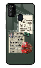 The Smiths Samsung M30s Glass Case