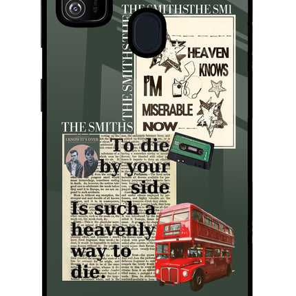 The Smiths Samsung M30s Glass Case Back Cover by Casekaro