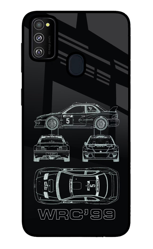 WRC'99 Samsung M30s Glass Case Back Cover by Casekaro