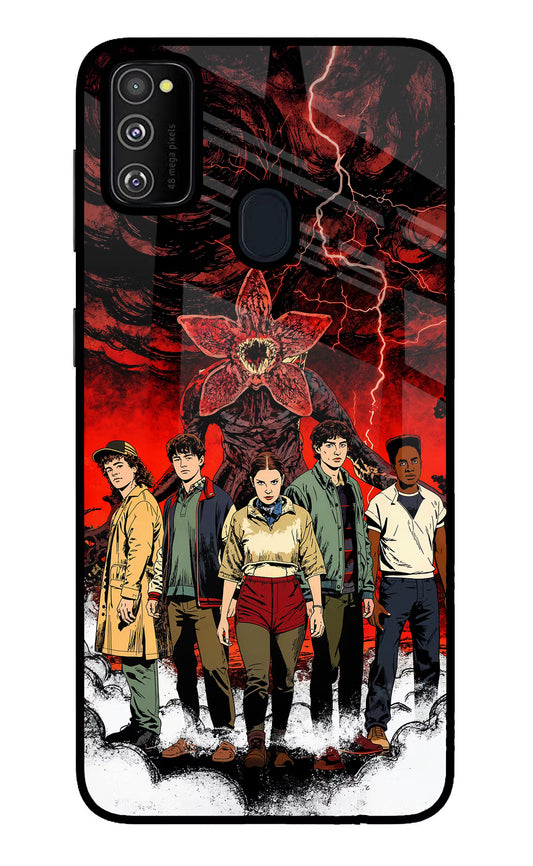 Ordinary Things Characters Samsung M30s Glass Case