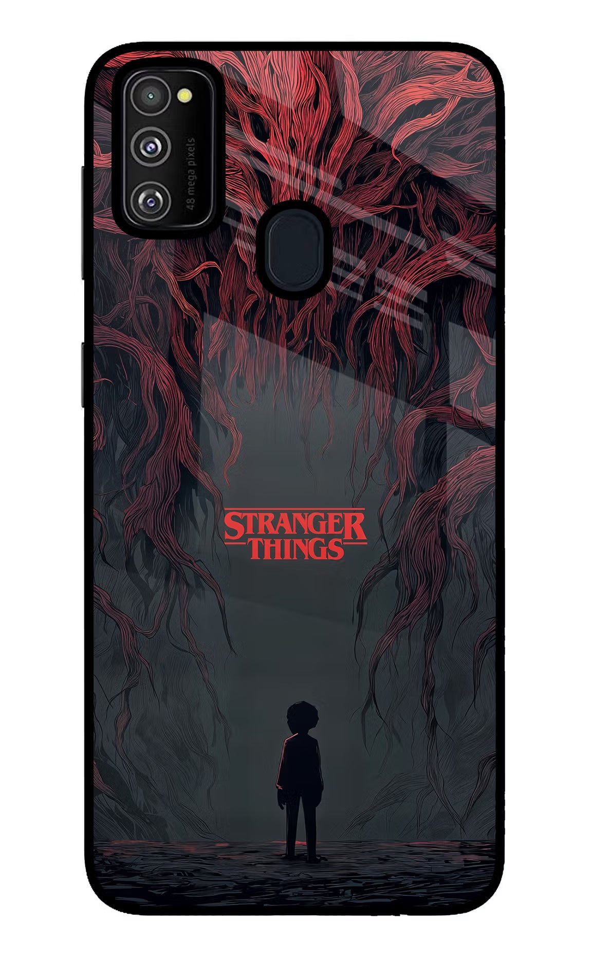 Ordinary Things Dark Side Samsung M30s Glass Case Back Cover by Casekaro