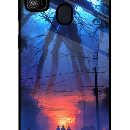 Ordinary Things Shadow Samsung M30s Glass Case Back Cover by Casekaro