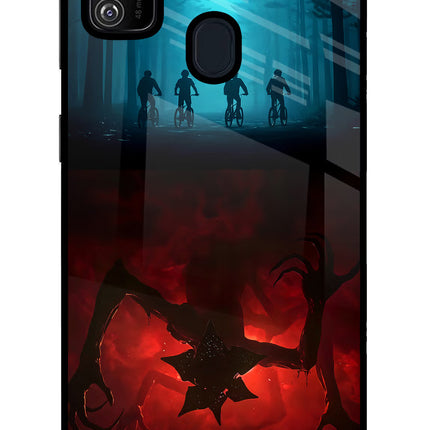 Ordinary Things Downside Up Samsung M30s Glass Case Back Cover by Casekaro
