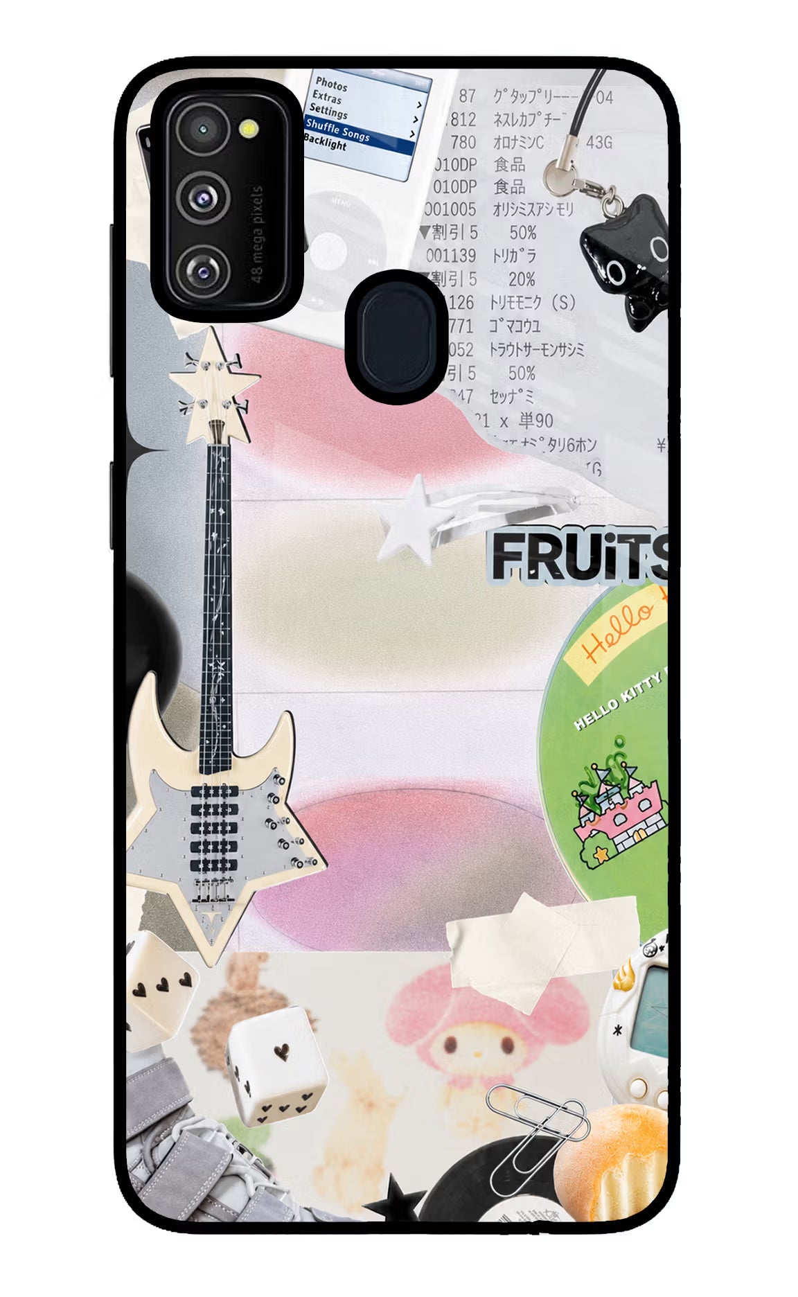 Softcore case Samsung M30s Glass Case