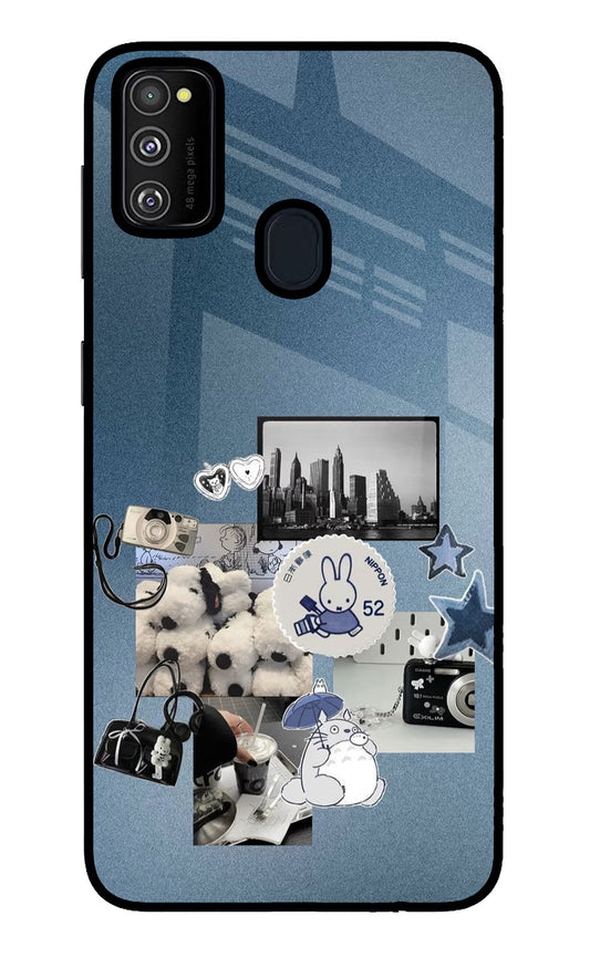 Miffy Samsung M30s Glass Case