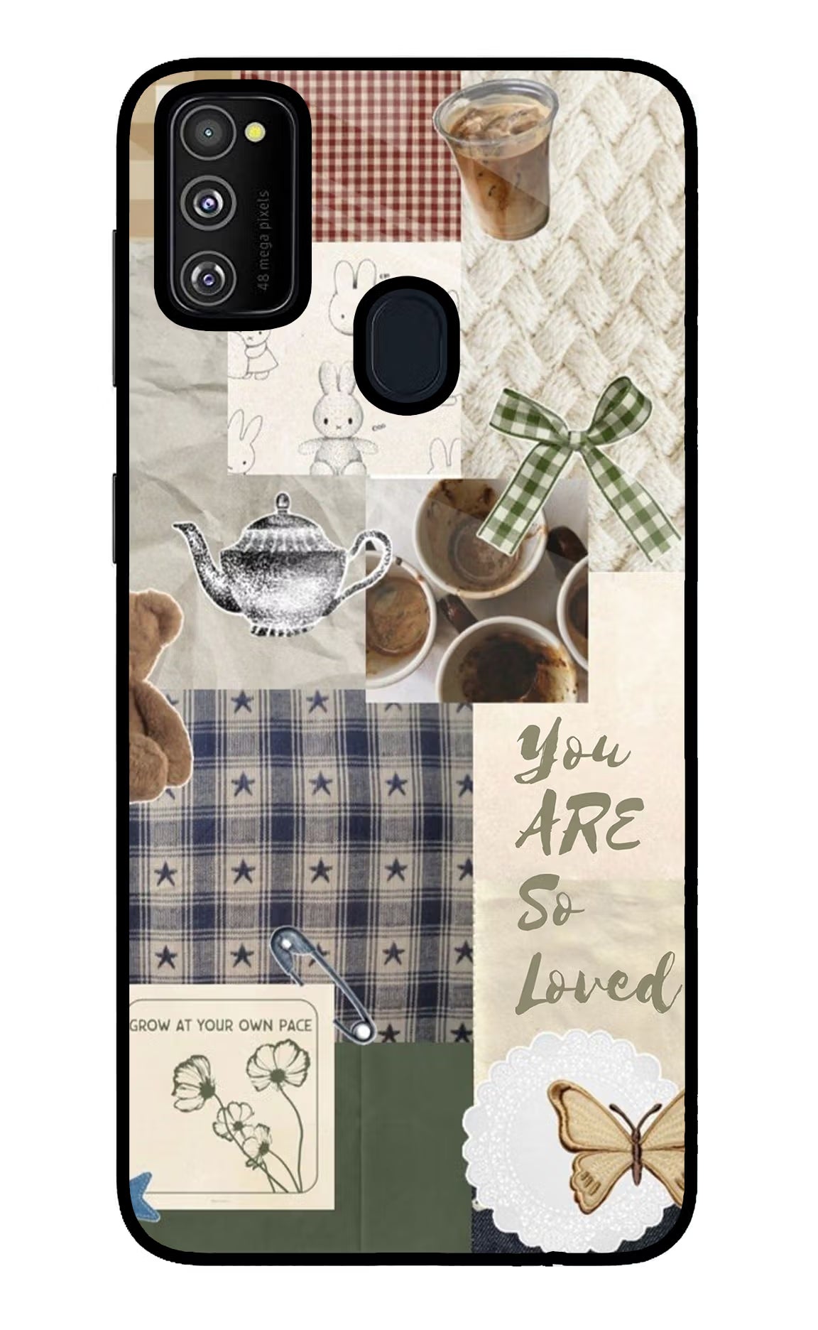 Cookie Samsung M30s Glass Case