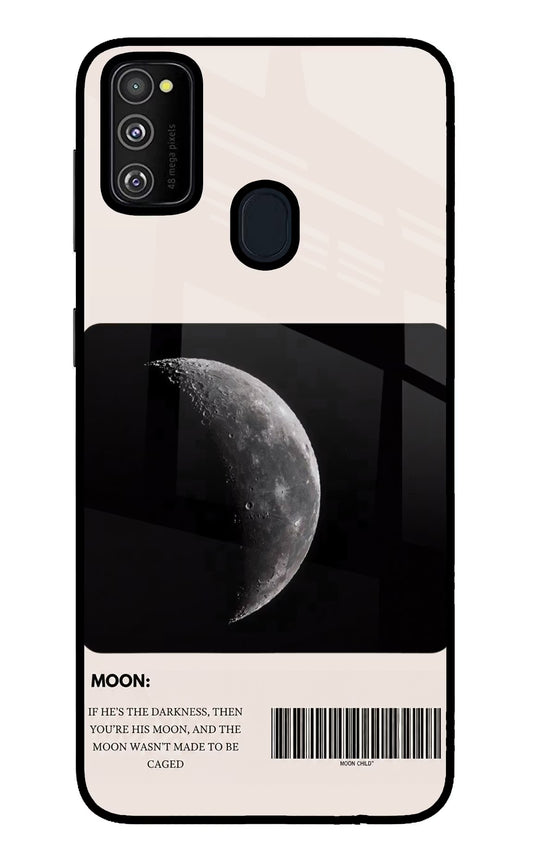 Moon Phase Samsung M30s Glass Case
