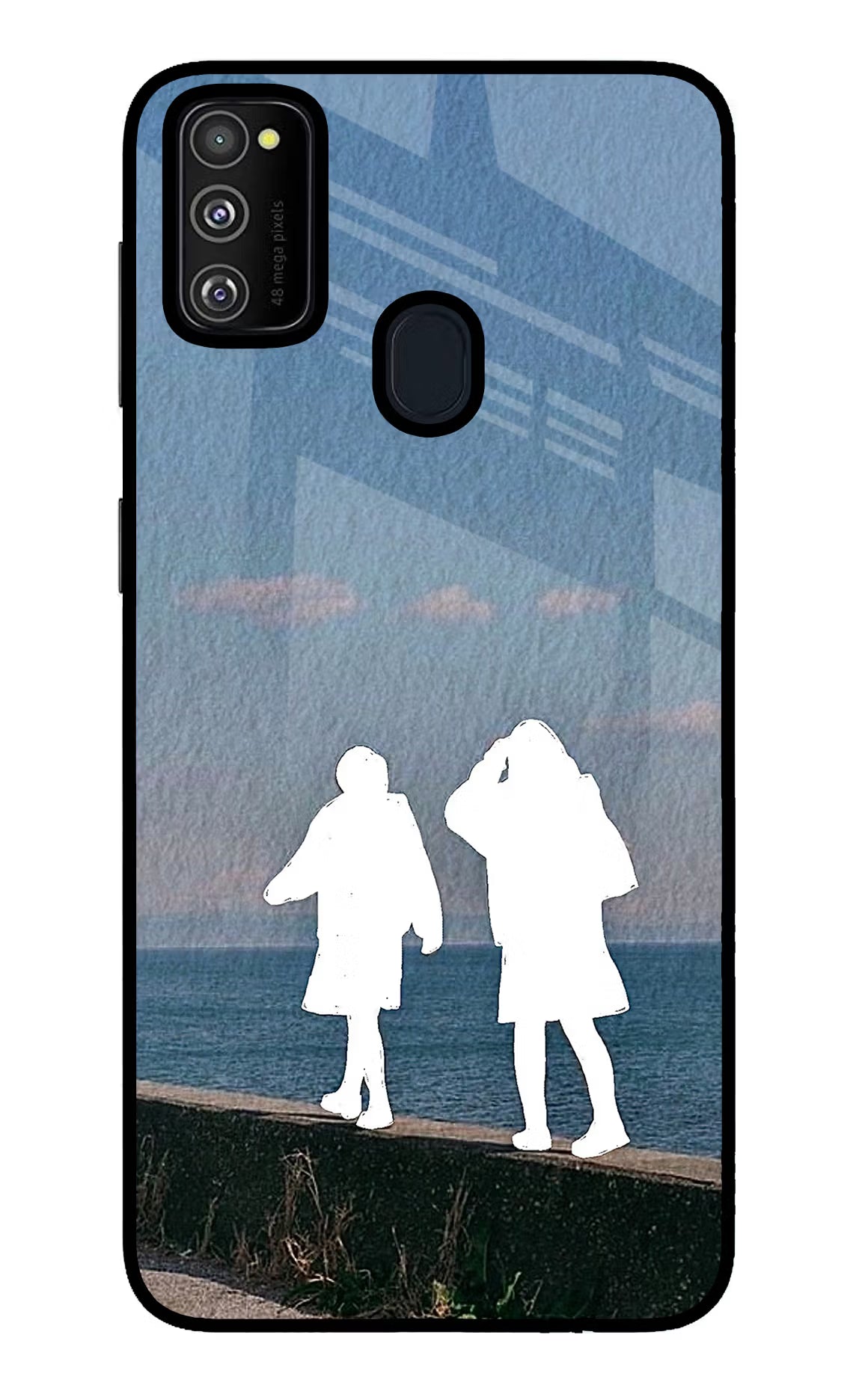 Coastal Dream Samsung M30s Glass Case