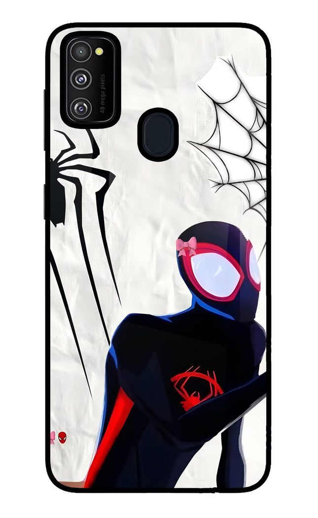 Miles Verse Samsung M30s Glass Case Back Cover by Casekaro