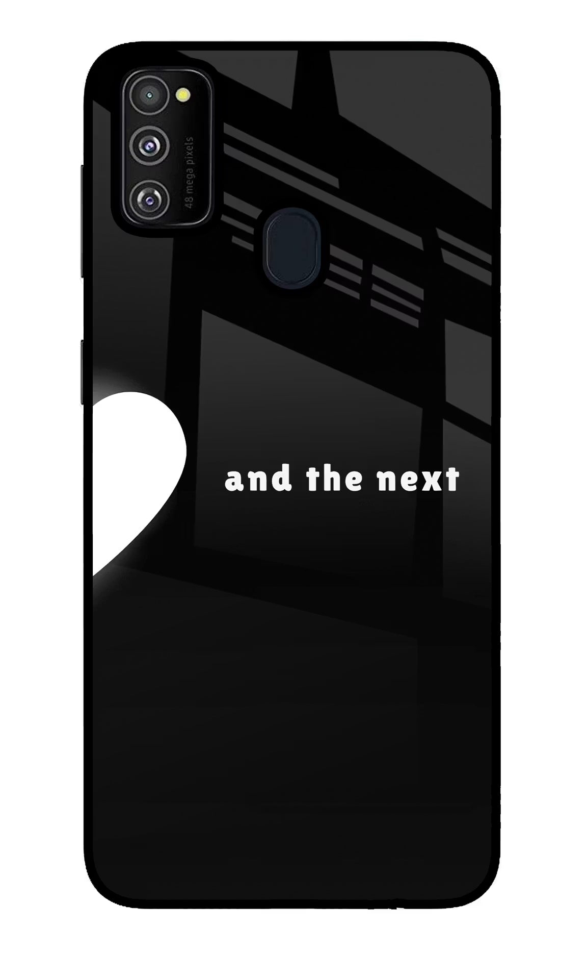 Next World Samsung M30s Glass Case