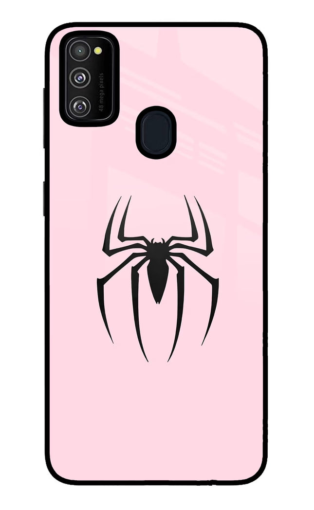 Peter Symbol Samsung M30s Glass Case Back Cover by Casekaro