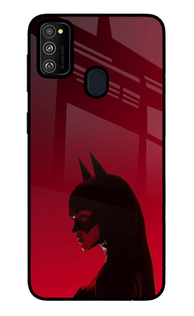 Night Thief Samsung M30s Glass Case Back Cover by Casekaro