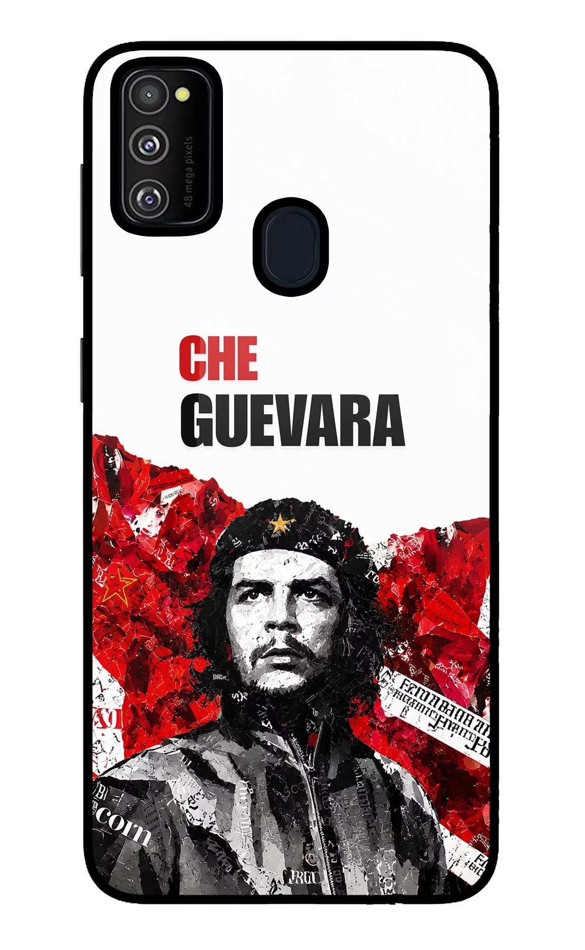 Che Guevara Revolution Samsung M30s Glass Case