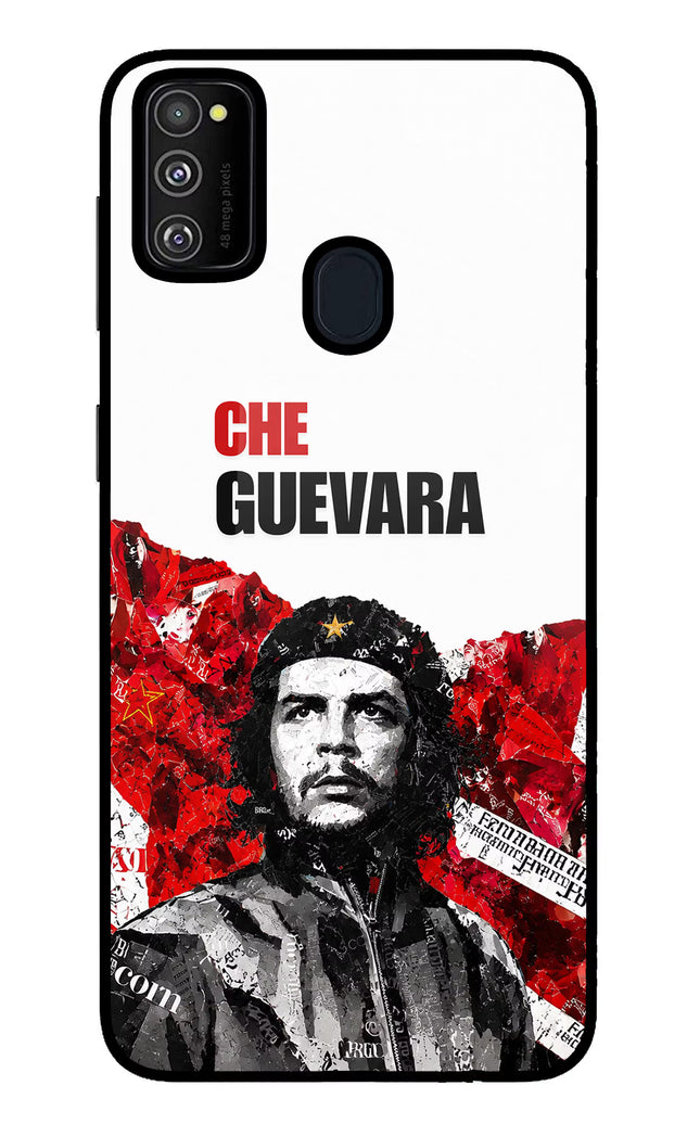 Che Guevara Revolution Samsung M30s Glass Case Back Cover by Casekaro
