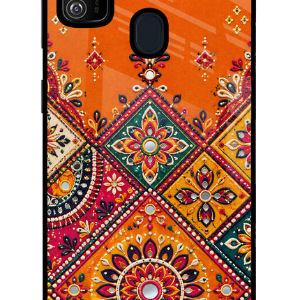 Kutch Glow Samsung M30s Glass Case