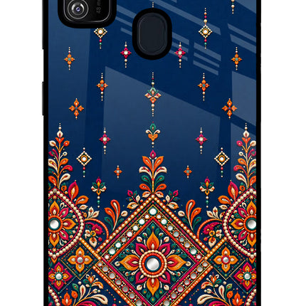 Neel Noor Samsung M30s Glass Case