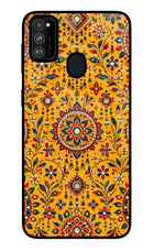 Sunlit Aura Samsung M30s Glass Case