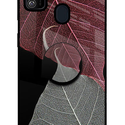 Leaf Pattern Samsung M30s Pop Case by Casekaro