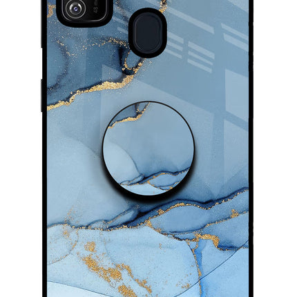 Blue Marble Samsung M30s Pop Case by Casekaro