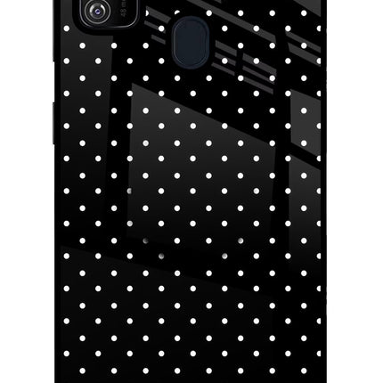 White Dots Samsung M30s Pop Case by Casekaro