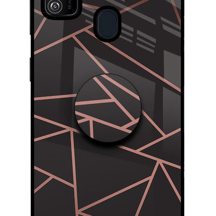 Geometric Pattern Samsung M30s Pop Case by Casekaro
