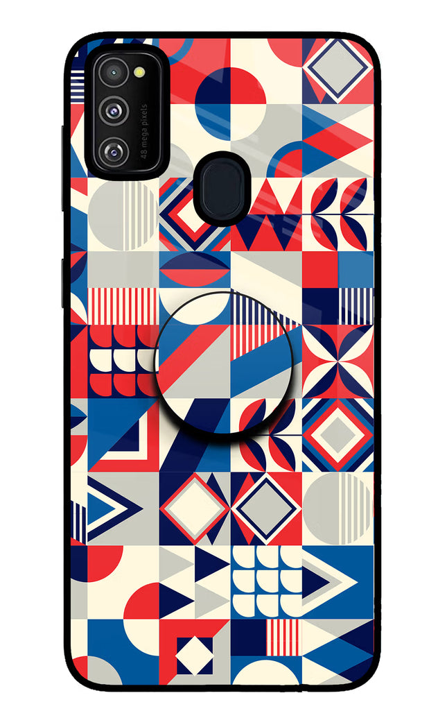 Colorful Pattern Samsung M30s Pop Case by Casekaro
