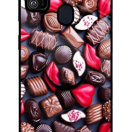 Chocolates Samsung M30s Pop Case by Casekaro