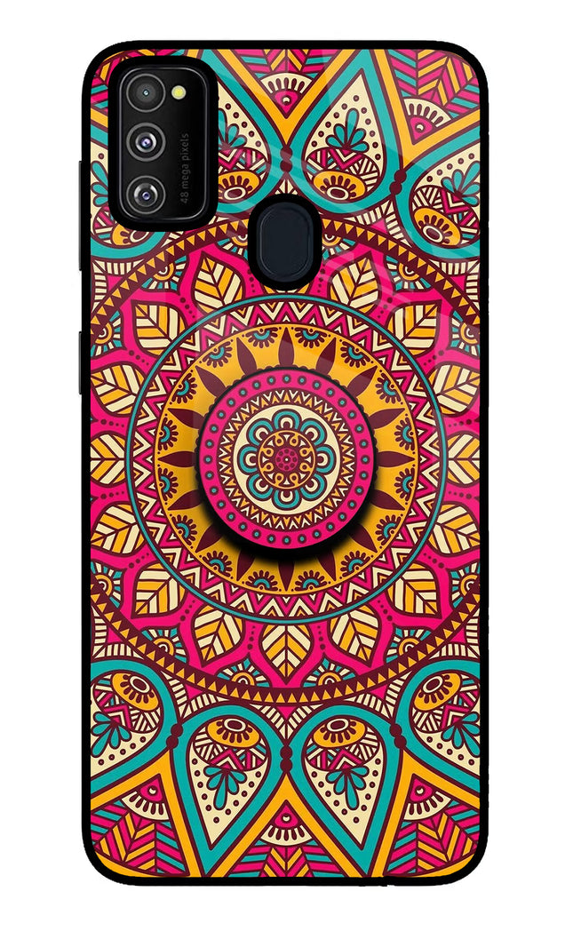 Mandala Samsung M30s Pop Case by Casekaro