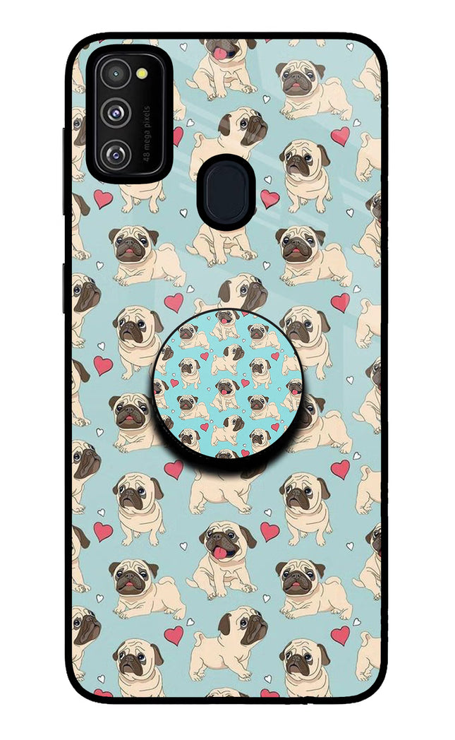 Pug Dog Samsung M30s Pop Case by Casekaro
