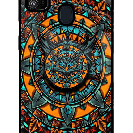 Angry Owl Samsung M30s Pop Case by Casekaro