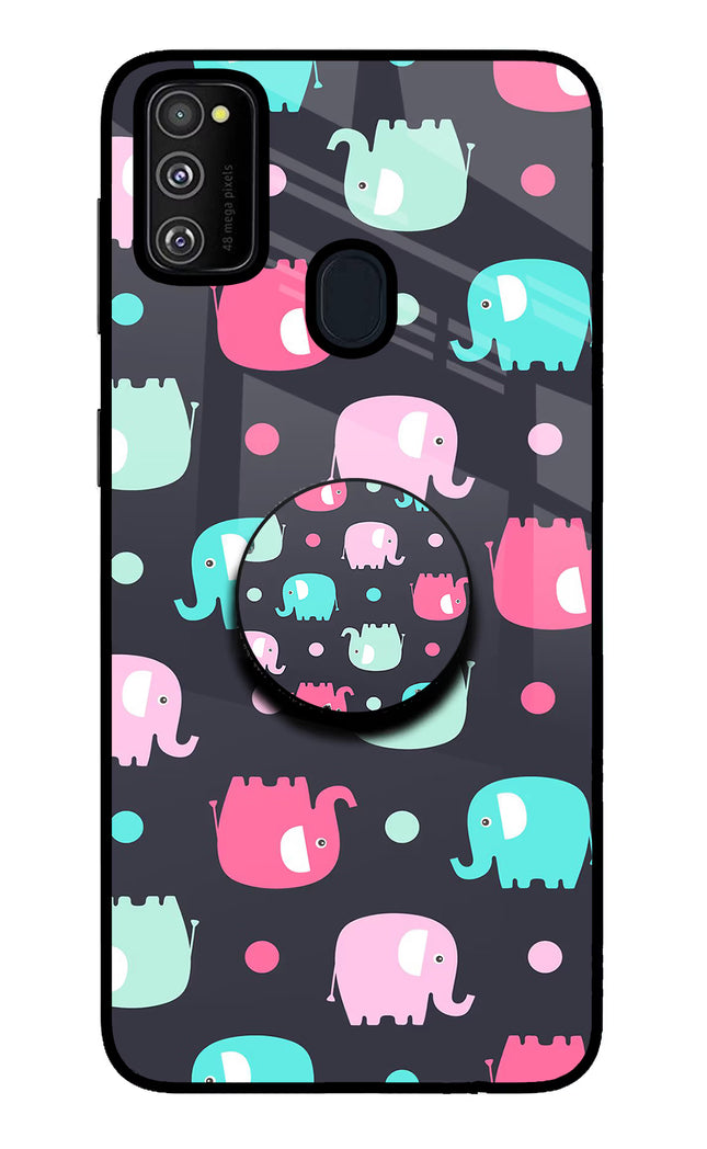 Baby Elephants Samsung M30s Pop Case by Casekaro