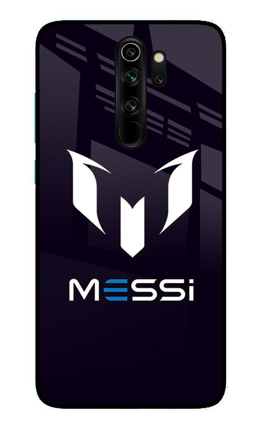 Messi Logo Redmi Note 8 Pro Glass Case