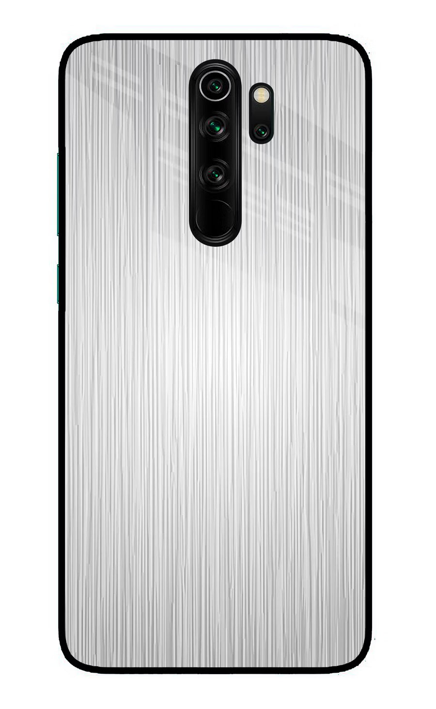 Wooden Grey Texture Redmi Note 8 Pro Back Cover, Glass case