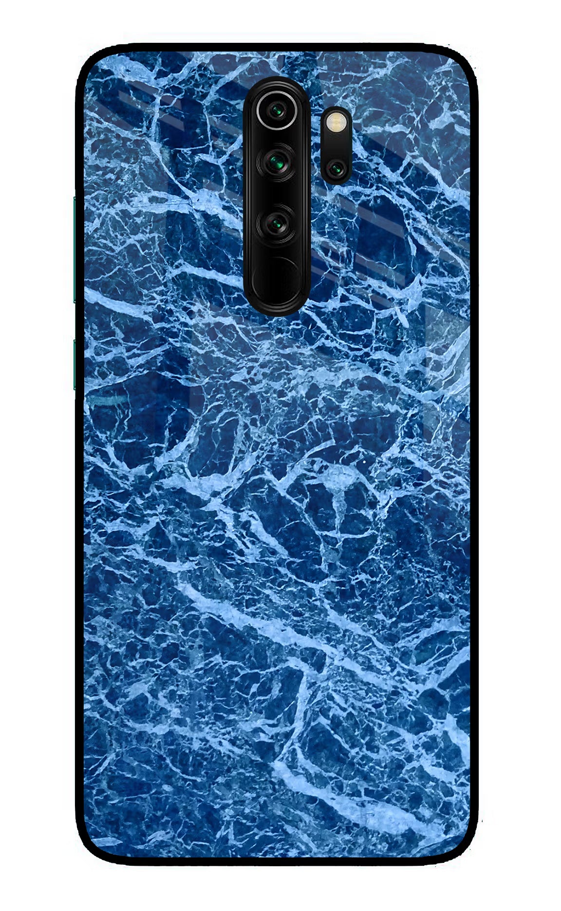 Blue Marble Redmi Note 8 Pro Glass Case Back Cover by Casekaro
