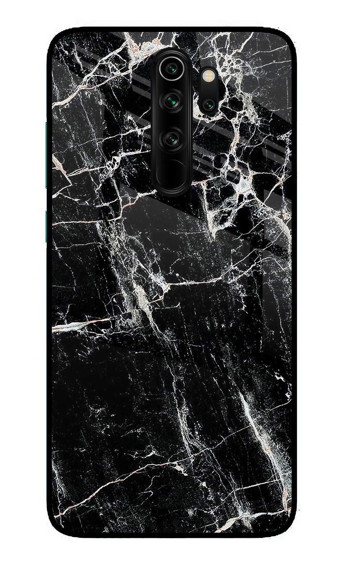 Black Marble Texture Redmi Note 8 Pro Back Cover