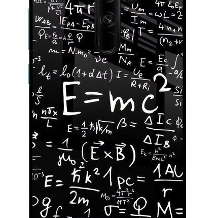 Physics Formula Redmi Note 8 Pro Glass Case