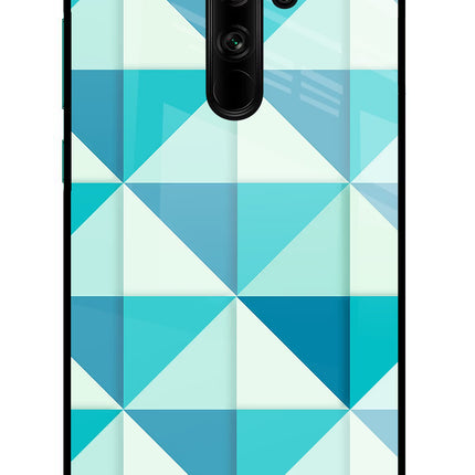 Abstract Redmi Note 8 Pro Glass Case Back Cover by Casekaro