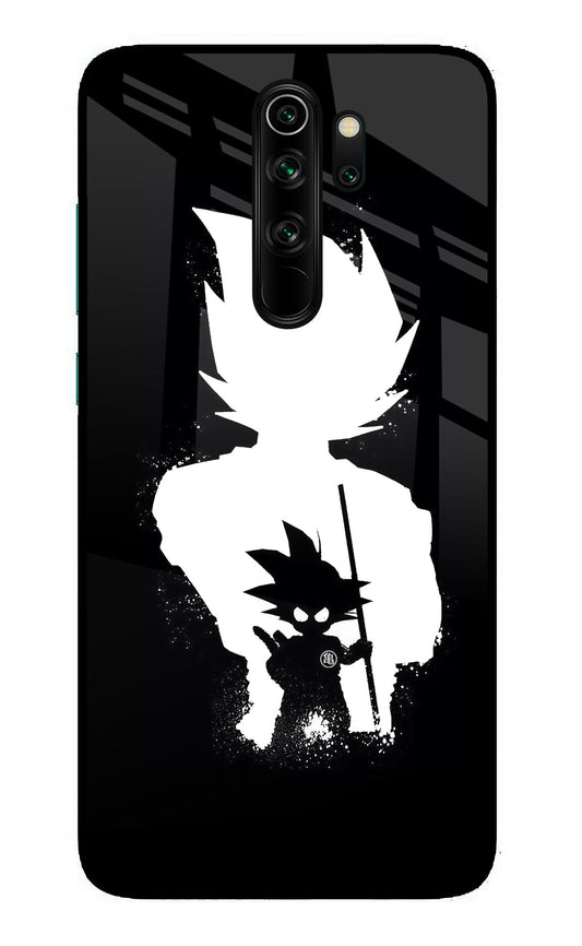 Goku Shadow Redmi Note 8 Pro Glass Case