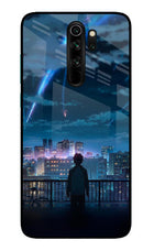 Anime Redmi Note 8 Pro Glass Case Back Cover by Casekaro