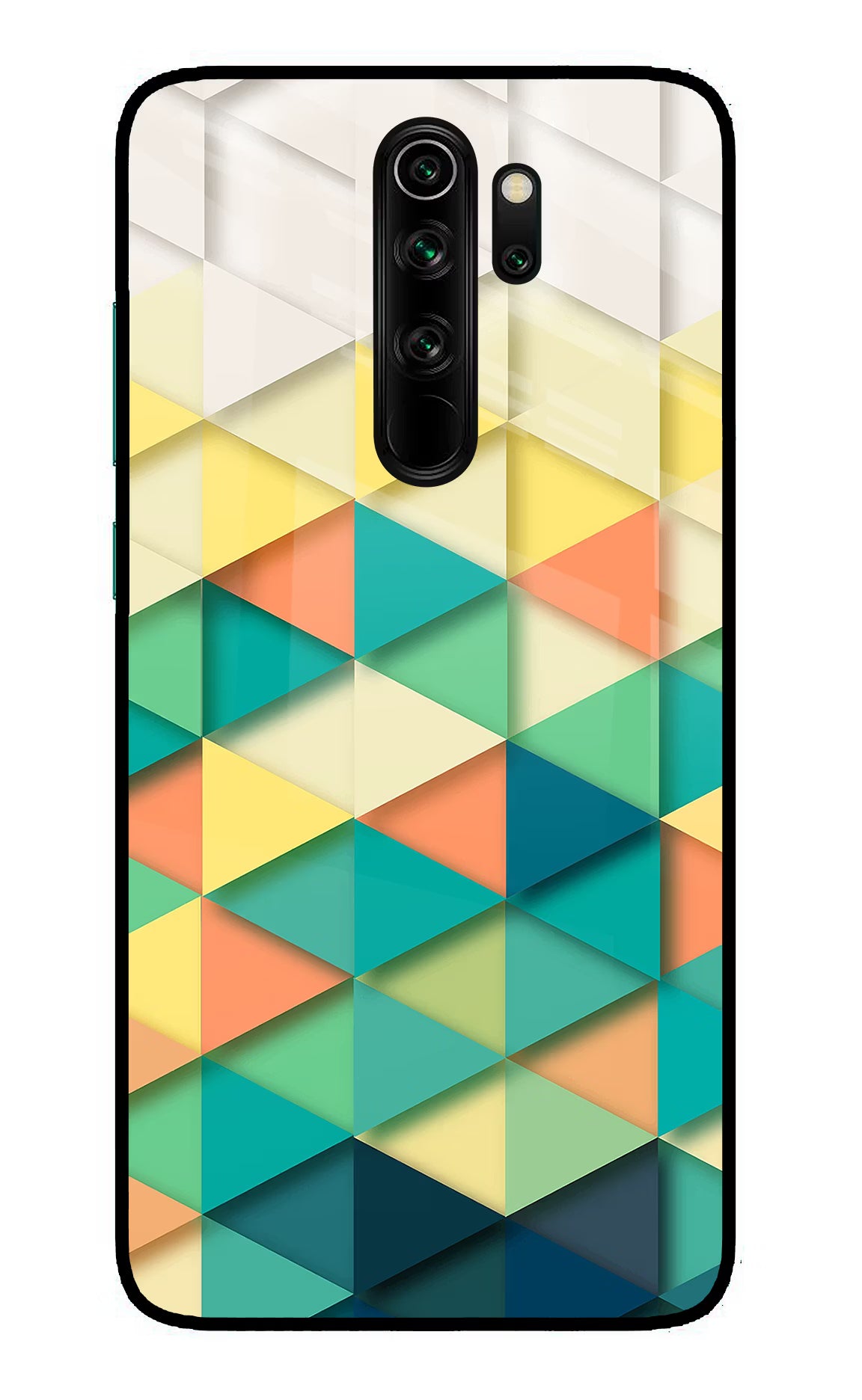 Abstract Redmi Note 8 Pro Glass Case Back Cover by Casekaro
