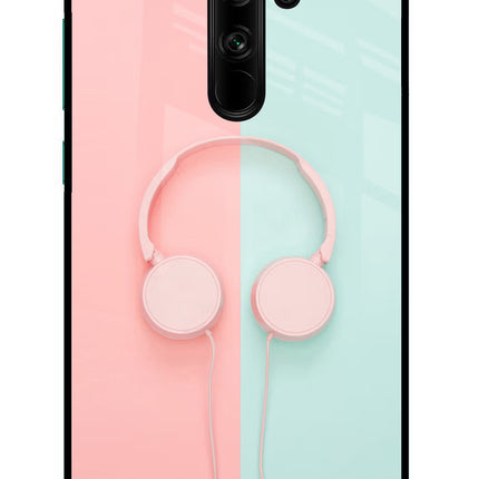 Music Lover Redmi Note 8 Pro Glass Case Back Cover by Casekaro