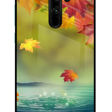 Flowers Redmi Note 8 Pro Glass Case