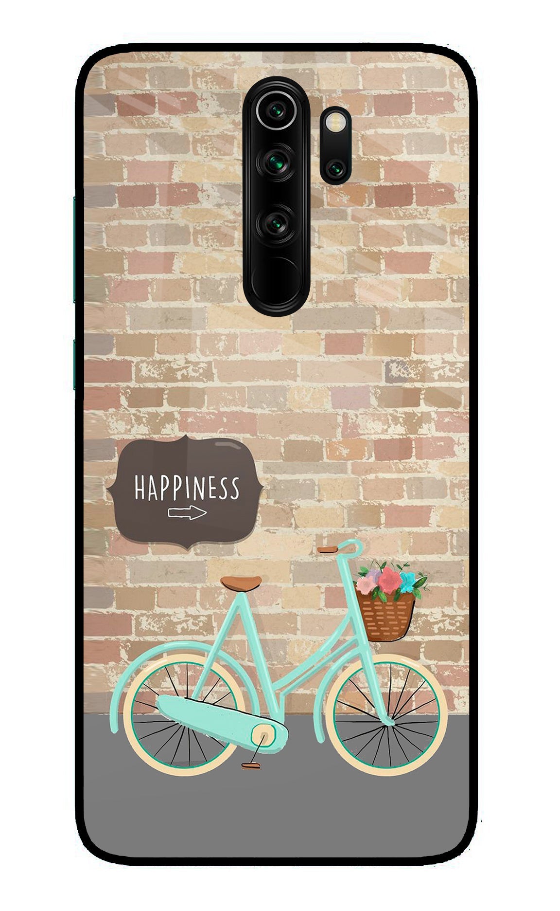 Happiness Artwork Redmi Note 8 Pro Back Cover