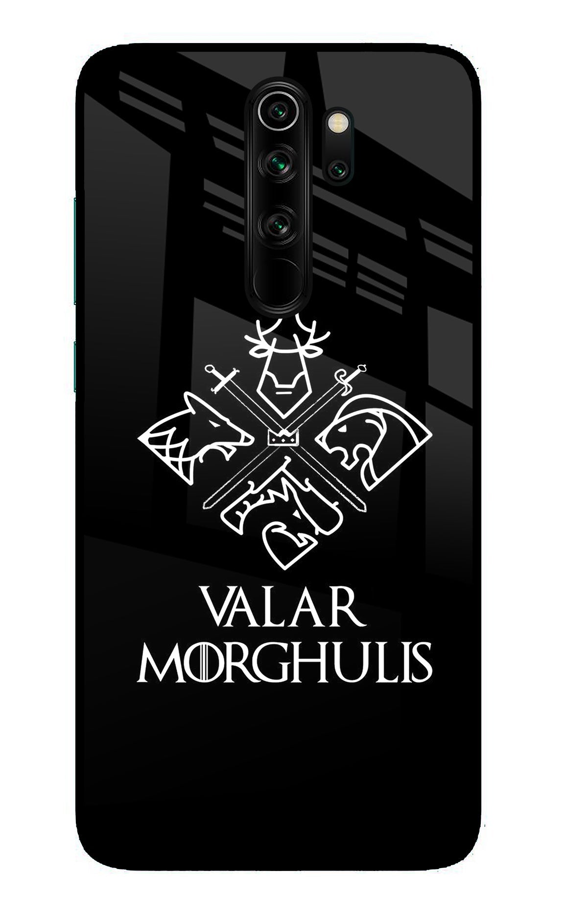 Valar Morghulis | Game Of Thrones Redmi Note 8 Pro Glass Case