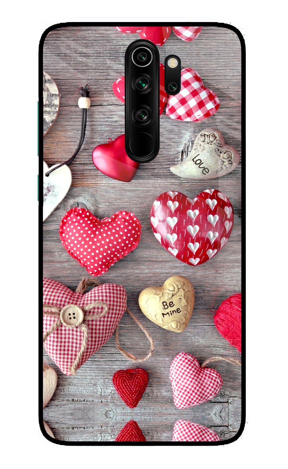 Love Wallpaper Redmi Note 8 Pro Glass Case