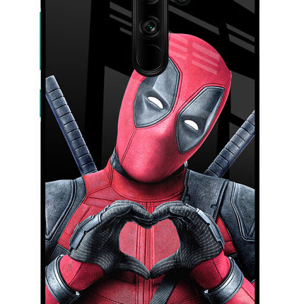 Deadpool Redmi Note 8 Pro Glass Case Back Cover by Casekaro