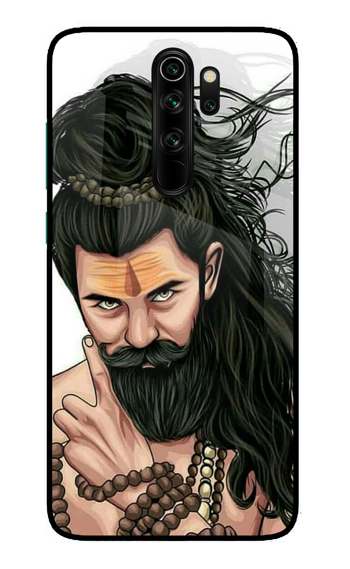 Mahadev Redmi Note 8 Pro Glass Case