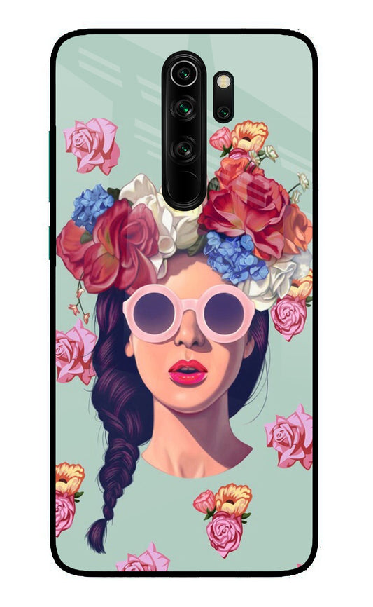 Pretty Girl Redmi Note 8 Pro Glass Case