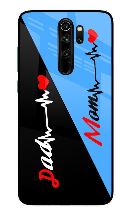 Mom Dad Redmi Note 8 Pro Glass Case